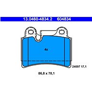 ATE 604834 Brake pad set 13.0460-4834.2 - Brake Pads