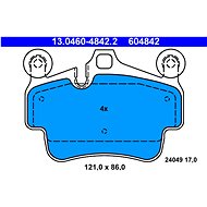 ATE 604842 Brake pad set 13.0460-4842.2 - Brake Pads