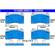 ATE 604854 Brake pad set 13.0460-4854.2 - Brake Pads