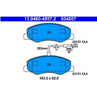 ATE 604857 Brake pad set 13.0460-4857.2 - Brake Pads