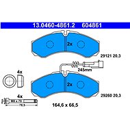 ATE 604861 Brake pad set 13.0460-4861.2 - Brake Pads