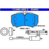 ATE 604862 Brake pad set 13.0460-4862.2 - Brake Pads