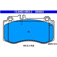 ATE 604863 Brake pad set 13.0460-4863.2 - Brake Pads