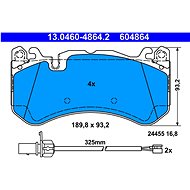ATE 604864 Brake pad set 13.0460-4864.2 - Brake Pads