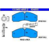 ATE 604865 Brake pad set 13.0460-4865.2 - Brake Pads