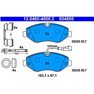 ATE 604866 Brake pad set 13.0460-4866.2 - Brake Pads