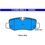 ATE 604882 Brake pad set 13.0460-4882.2 - Brake Pads