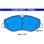 ATE 604884 Brake pad set 13.0460-4884.2 - Brake Pads