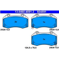 ATE 604891 Brake pad set 13.0460-4891.2 - Brake Pads