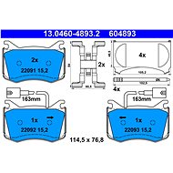 ATE 604893 Brake pad set 13.0460-4893.2 - Brake Pads