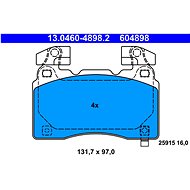 ATE Brake pad set 13.0460-4898.2 - Brake Pads