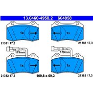 ATE 604958 Brake pad set 13.0460-4958.2 - Brake Pads