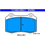 ATE 604964 Brake pad set 13.0460-4964.2 - Brake Pads