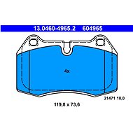 ATE 604965 Brake pad set 13.0460-4965.2 - Brake Pads