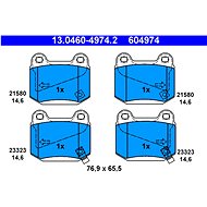 ATE 604974 Brake pad set 13.0460-4974.2 - Brake Pads