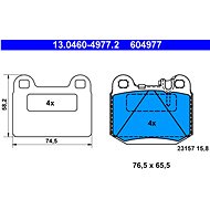 ATE 604977 Brake pad set 13.0460-4977.2 - Brake Pads