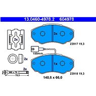 ATE 604978 Brake pad set 13.0460-4978.2 - Brake Pads