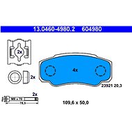 ATE 604980 Brake pad set 13.0460-4980.2 - Brake Pads