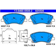 ATE Brake pad set 13.0460-5506.2 - Brake Pads
