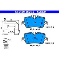 ATE Brake pad set 13.0460-5524.2 - Brake Pads