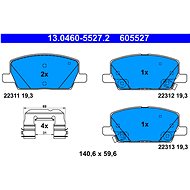 ATE Brake pads 13.0460-5527.2 - Brake Pads