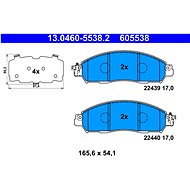 ATE Brake pad set 13.0460-5538.2 - Brake Pads
