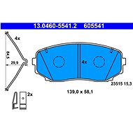 ATE Brake pad set 13.0460-5541.2 - Brake Pads