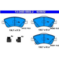 ATE 605602 Brake pad set 13.0460-5602.2 - Brake Pads