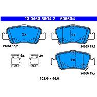 ATE 605604 Brake pad set 13.0460-5604.2 - Brake Pads