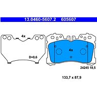 ATE 605607 Brake pad set 13.0460-5607.2 - Brake Pads