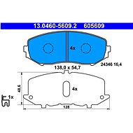 ATE 605609 Brake pad set 13.0460-5609.2 - Brake Pads