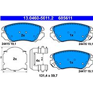 ATE 605611 Brake pad set 13.0460-5611.2 - Brake Pads