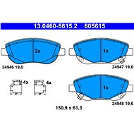 ATE 605615 Brake pad set 13.0460-5615.2 - Brake Pads