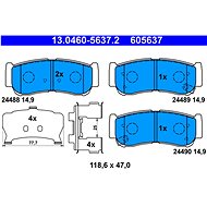 ATE 605637 Brake pad set 13.0460-5637.2 - Brake Pads