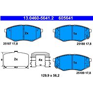 ATE 605641 Brake pad set 13.0460-5641.2 - Brake Pads
