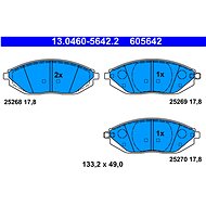 ATE 605642 Brake pad set 13.0460-5642.2 - Brake Pads