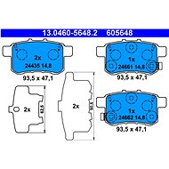 ATE 605648 Brake pad set 13.0460-5648.2 - Brake Pads
