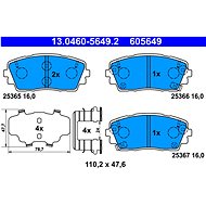 ATE 605649 Brake pad set 13.0460-5649.2 - Brake Pads