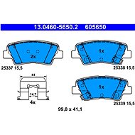 ATE 605650 Brake pad set 13.0460-5650.2 - Brake Pads
