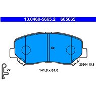 ATE 605665 Brake pad set 13.0460-5665.2 - Brake Pads