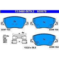 ATE 605679 Brake pad set 13.0460-5679.2 - Brake Pads
