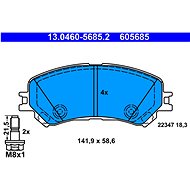 ATE 605685 Brake pad set 13.0460-5685.2 - Brake Pads