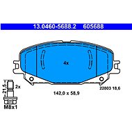 ATE 605688 Brake pad set 13.0460-5688.2 - Brake Pads
