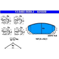 ATE 605689 Brake pad set 13.0460-5689.2 - Brake Pads