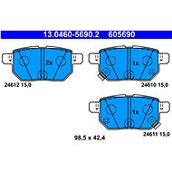 ATE 605690 Brake pad set 13.0460-5690.2 - Brake Pads