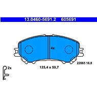 ATE 605691 Brake pad set 13.0460-5691.2 - Brake Pads