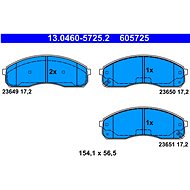 ATE 605725 Brake pad set 13.0460-5725.2 - Brake Pads