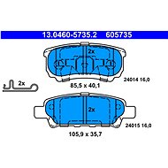 ATE 605735 Brake pad set 13.0460-5735.2 - Brake Pads