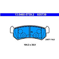 ATE 605739 Brake pad set 13.0460-5739.2 - Brake Pads