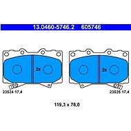 ATE 605746 Brake pad set 13.0460-5746.2 - Brake Pads